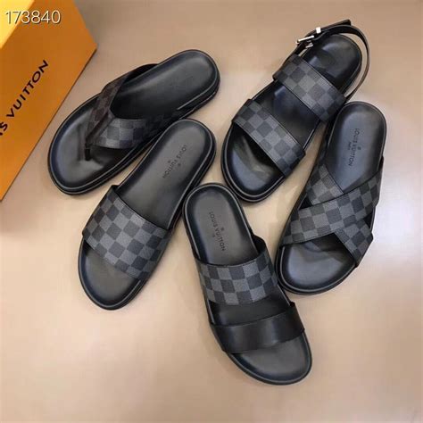 lv sandals men|lv sandals men etsy.